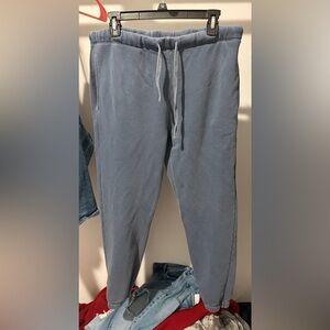 GOODLIFE Cotton Blend Blue Pants Athleisure